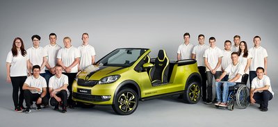 Škodini studenti napravili Električni buggy pod nazivom ,,Škoda Element,,